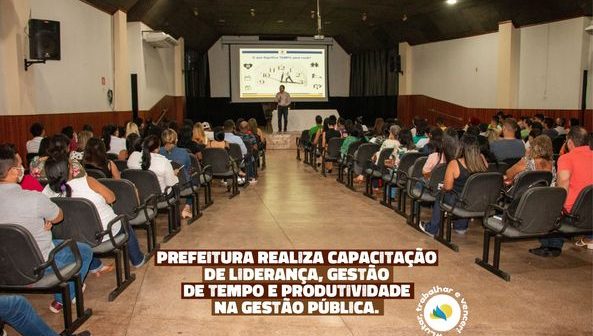 Capacitação aos servidores municipais de Paragominas.