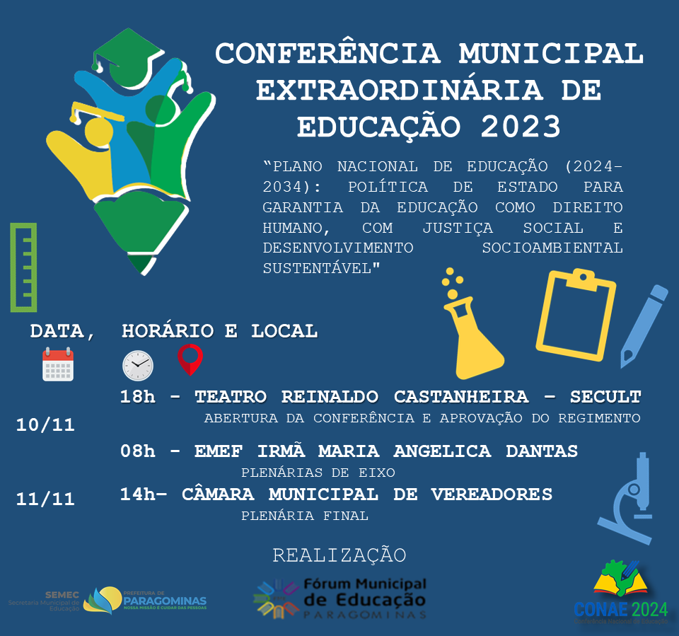 Conferência Municipal de Educação Extraordinária – CONAEE 2024