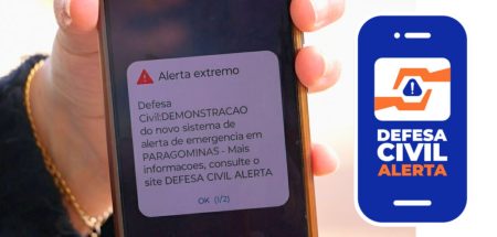Paragominas participa de teste nacional do sistema “Defesa Civil Alerta” neste sábado (20)