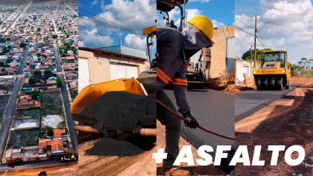 Prefeitura de Paragominas avança com obras de pavimentação e recapeamento em diversos bairros