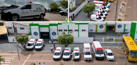 Paragominas reforça a saúde pública com a chegada de sete novas ambulâncias