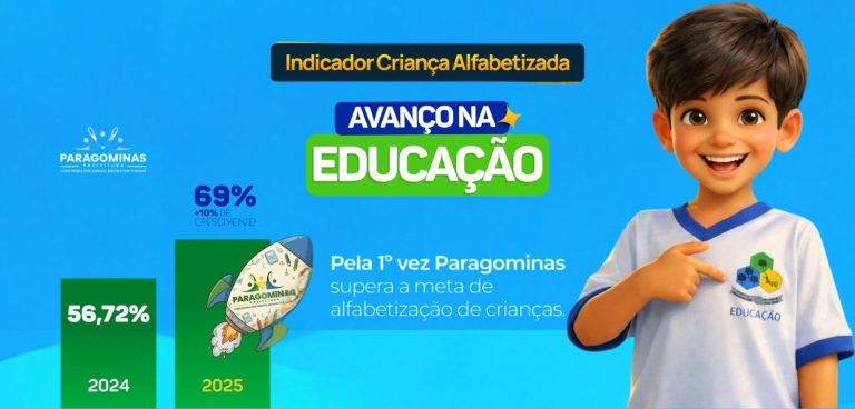 Paragominas supera, pela primeira vez, meta do Indicador Criança Alfabetizada