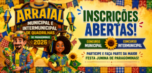 Inscrições abertas para os concursos municipal e intermunicipal de quadrilhas de Paragominas 2026